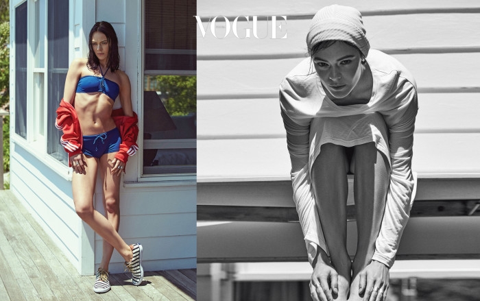 한낮의 수영과 오후의 샤워, 뉴욕 외곽의 비치 하우스에서의 휴가