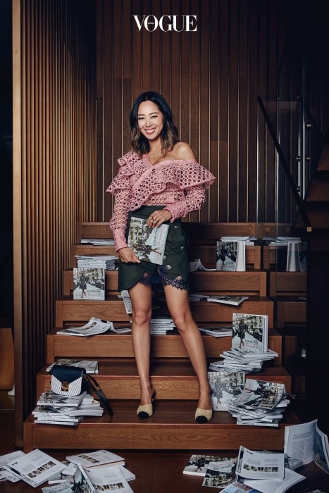서울을 찾은 디지털 인플루언서 아미 송