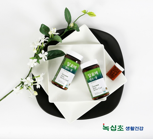 녹십초 생활건강, ‘알로에 센스쿨’ 출시