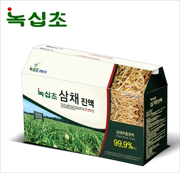 녹십초 생활건강 ‘삼채’, 국내산 사용으로 인기