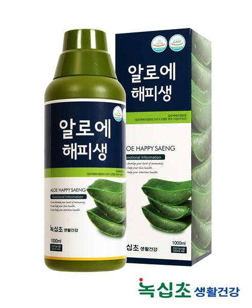 녹십초생활건강 ‘알로에해피생’ 출시