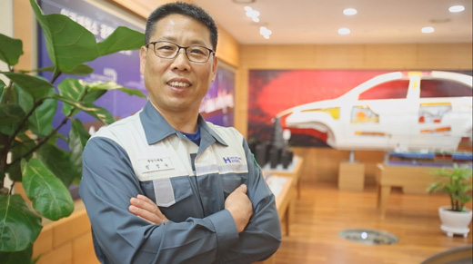 제3호 당찬 당진사람은 현대제철의 국가품질명장 김성규 씨