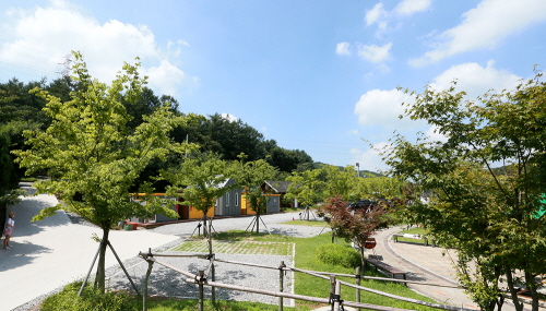양주시 장수마을, 범산골캠핑장 운영