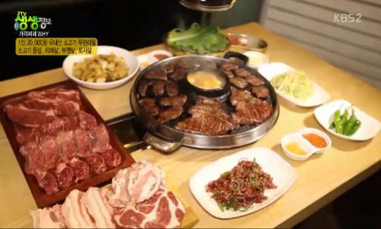 2TV저녁 생생정보 20900원 소고기 무한리필, 육회에 돼지고기는 서비스 안 믿겨