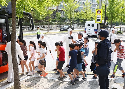  유성구 방사능방재 주민보호훈련 실시