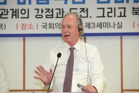 고양시 초청, ‘코리아 소사이어티’ 토마스 번 회장 국회 특별강연