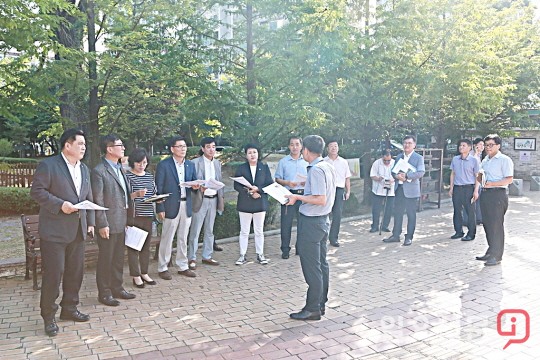 [포토] 남양주시의회 산업건설위, 폭염대비 주요사업장 현장 점검
