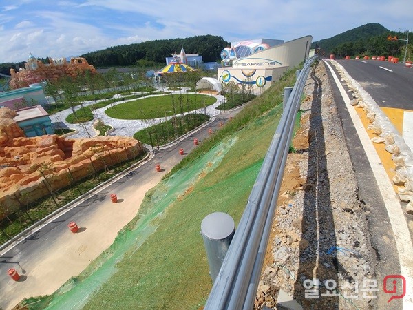 대우건설, 마산로봇랜드 기반시설 얼렁뚱땅 만들었나?