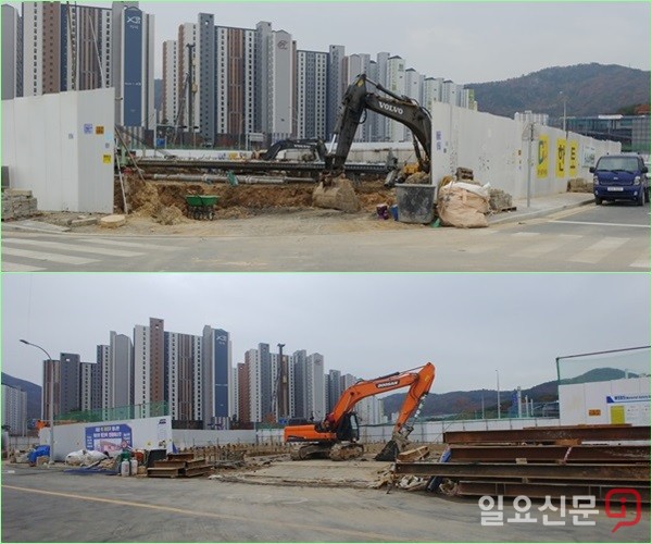 [현장고발] 아파트 밀집지 김해 율하지구 비산먼지 풀풀