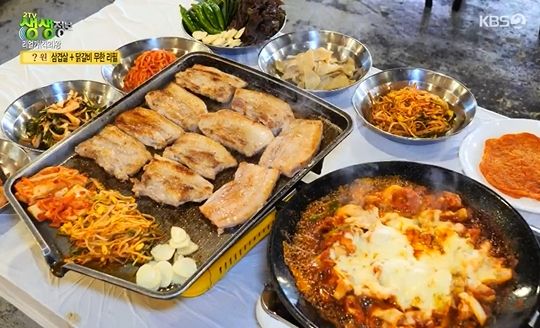 2TV저녁 생생정보 수원 9000원 삼겹살+닭갈비 무한리필, 남양주 1000원 떡볶이