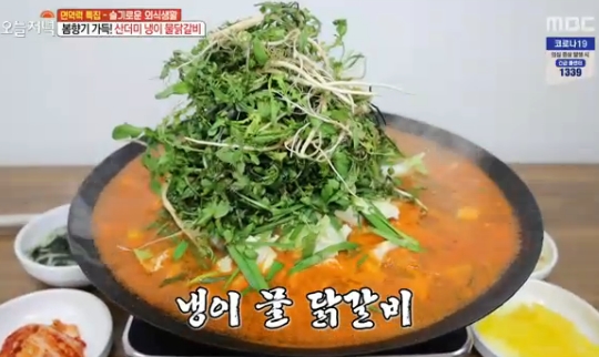 생방송 오늘저녁 태백 냉이 물닭갈비, 봄나물 산더미로 올라가 면역력 향상 도움