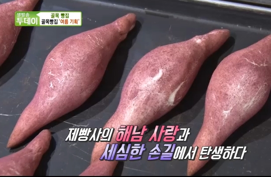 생방송 투데이 해남 고구마빵, 정성 가득 손님들이 먼저 알아봐 발효차로 반죽