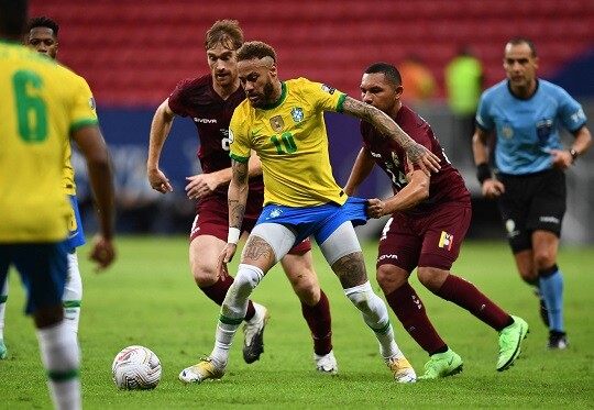 브라질, 코파 개막전 3-0 승리로 '쾌조의 스타트'