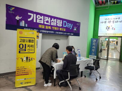 더잡(JOB) 고양일자리발굴단, 지식산업센터로 찾아간다