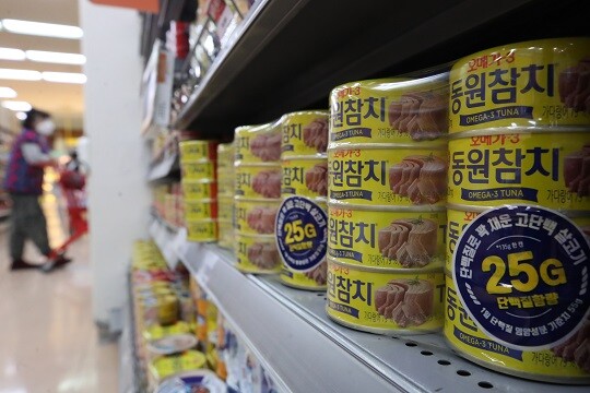 참치캔 오른다…동원F&B, 동원참치 가격 7% 인상
