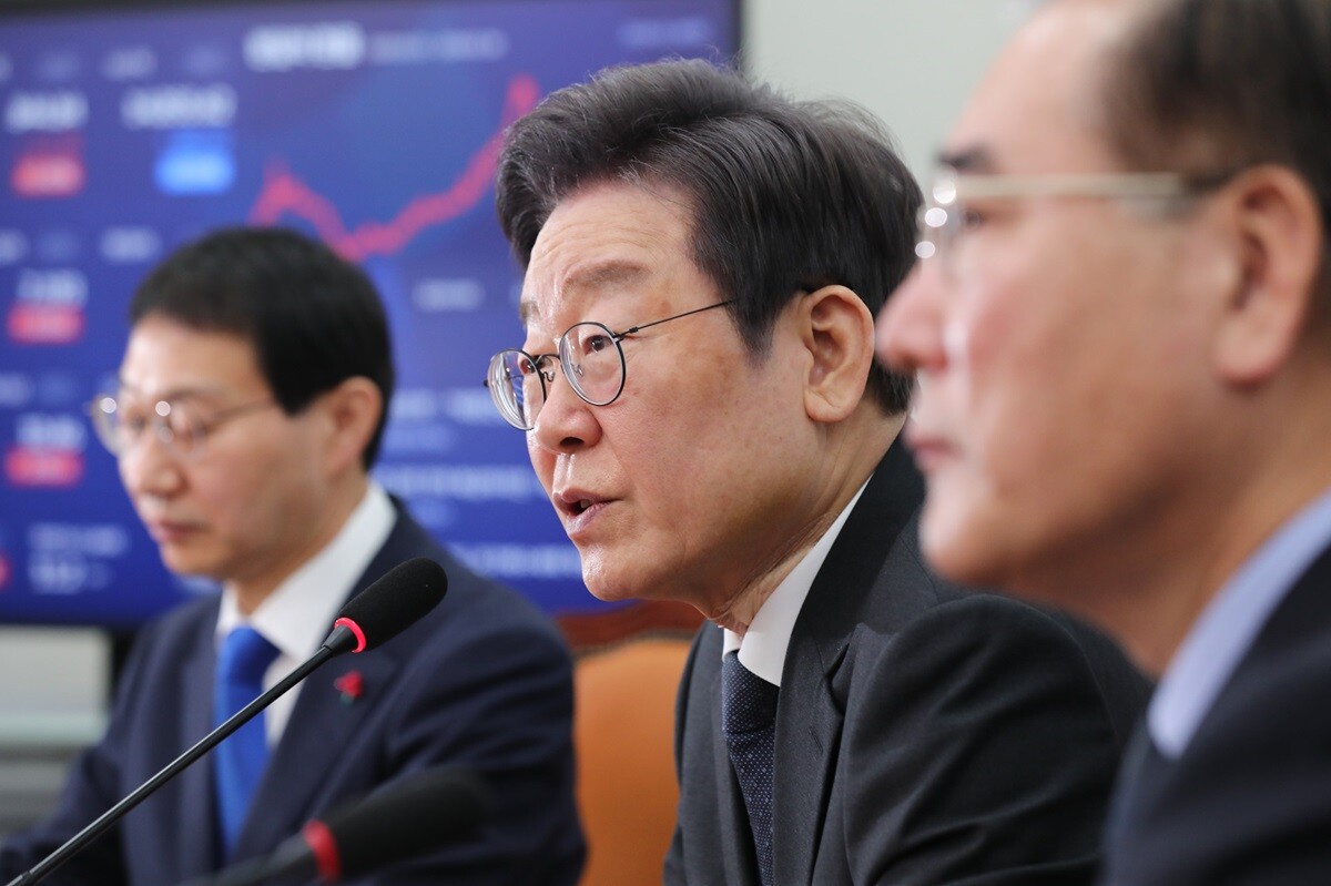 이재명 "북한 김정은, 미사일 도발 멈춰라"