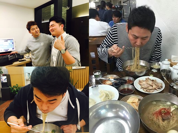 수요미식회 평양냉면 면발 흡입? 신동엽은 해장 느낌