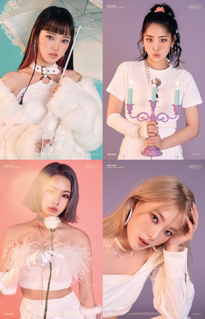 위키미키, DAZZLE DAZZLE 콘셉트 티저 공개…화려함 속 신비매력