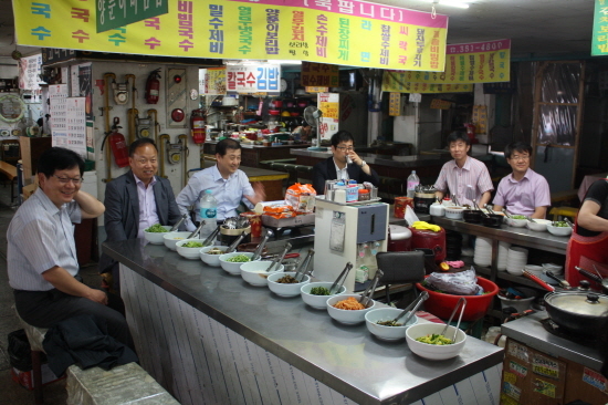 북대구서, 팔달시장 찾아 장보기 행사