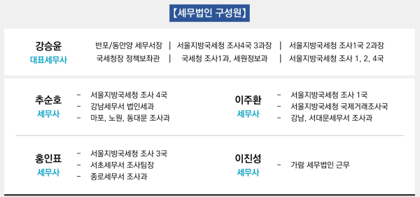 강승윤 전 반포세무서장, 세무법인 대륙아주 대표세무사로 새출발