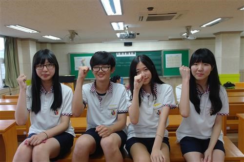아름다운 공익캠페인 선도하는 장성중학교를 찾아서