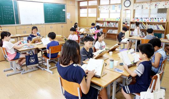서울 상계초등학교 몰입독서, 책 읽는 힘 커집니다