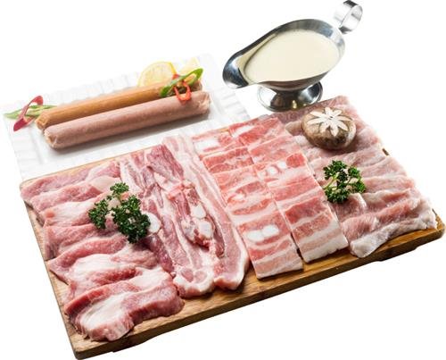 당일 직송된 청정 한우의 신선한 맛
