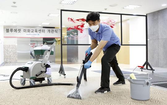 에스원, 선진미화시스템 컬러코딩 도입