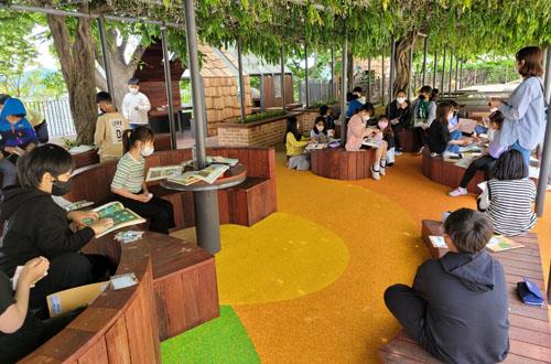 [그린스마트 미래학교-교육대전환, 학교는 진화한다 | 전남 여수구봉초등학교] 지역과 함께 쓰는 야외교실, 배움과 어울림 공간으로