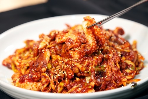 일산 가좌동 작은정원, 주꾸미볶음 11,000원에 드시러 오세요
