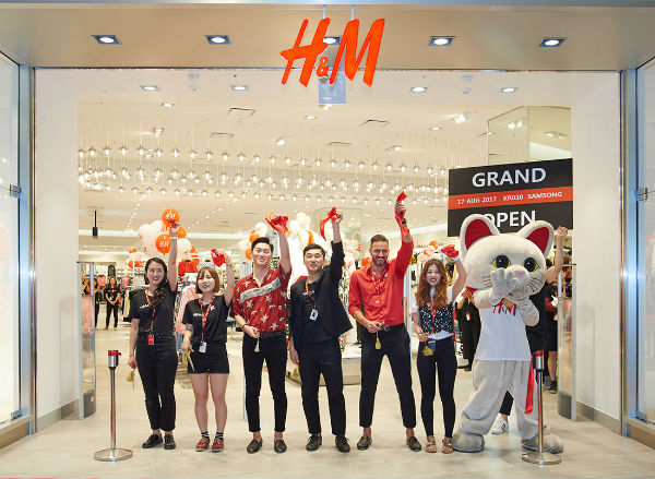 「H&M」 스타필드 고양점 그랜드 오픈