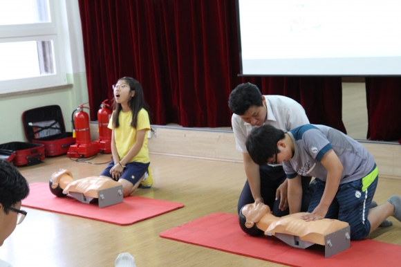 포항북부소방서, 두호초 한국119소년단 소방안전교육