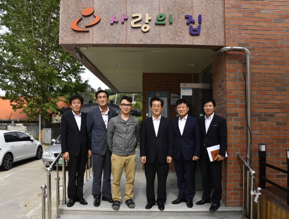 이영우 道교육감, 사랑의 집 위문