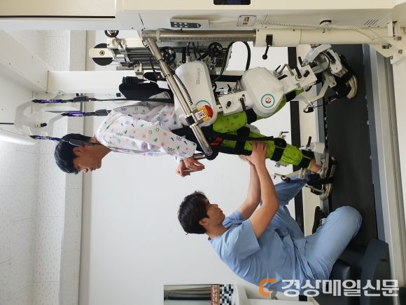 좋은선린요양병원, 대경 첫 재활로봇 도입