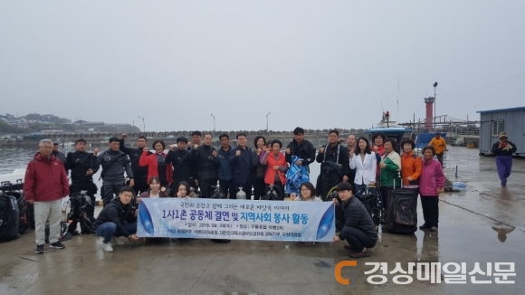 FIRA동해본부, 포항 석병2리 어촌계 1사1촌 체결