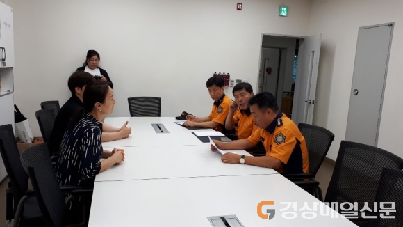 의성소방서 군위119안전센터, 추석대비 현장안전컨설팅