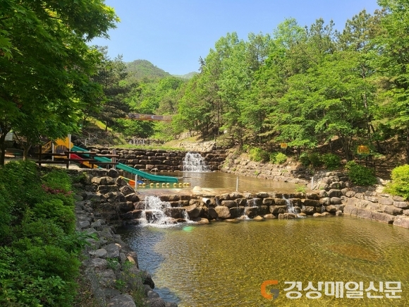 상주 성주봉 자연휴양림 물놀이장 2곳 개장