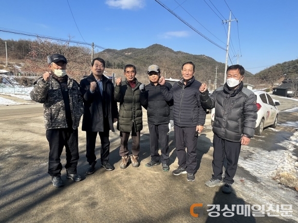 상주 내서면 농촌지도자회, 화재피해 가구 성금 전달