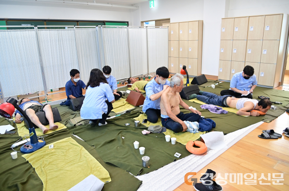 청송군농민회와 함께하는 무료 한방진료