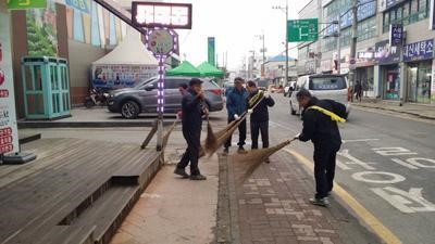 남평읍·바르게살기운동본부 환경정화활동