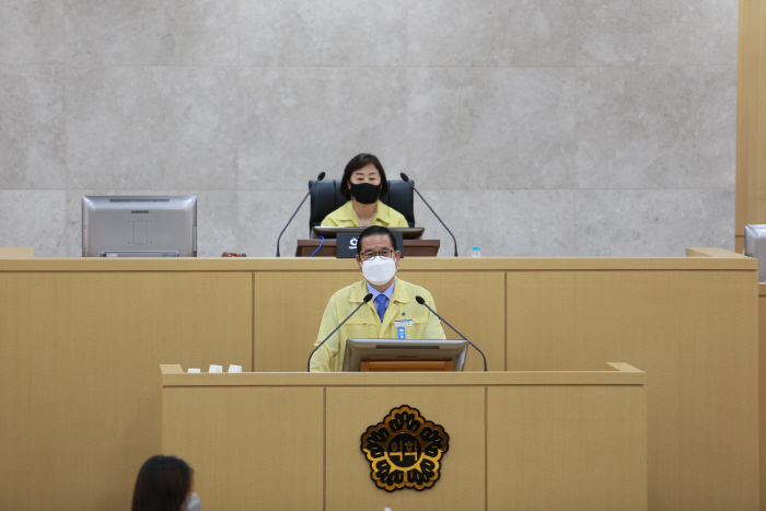 박용화 남구의원 백운광장 지하차도 설치 철회 촉구