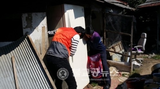 부여읍 저소득층 무료 이사 서비스사업