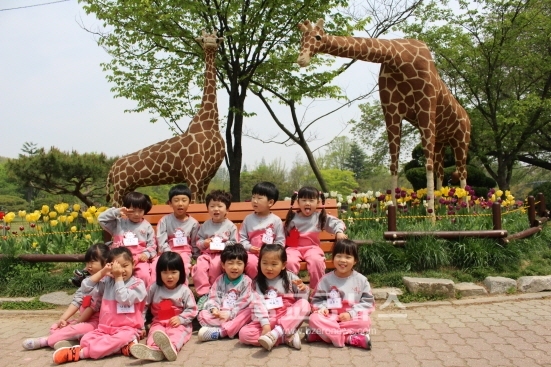 옥천 색동유치원, 전주동물원 체험 학습