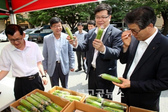 충북 메르스, 가뭄 극복 위한 농산물 직거래