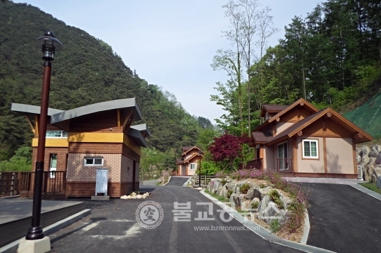 성불산 산림휴양단지 휴식처로 인기