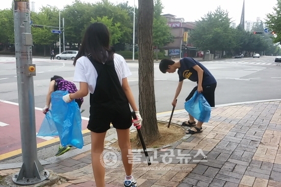 고양시 행신2동, 학생 자원봉사활동