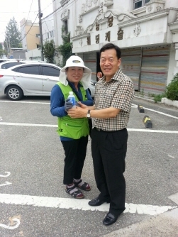 청주시시설관리공단 주차관리원 현장 격려