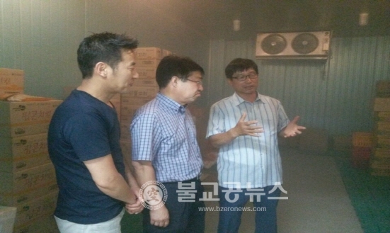 청주시, 친환경 학교급식 공급업체 현장방문