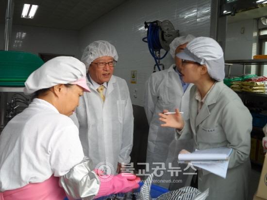 동부교육, 간부공무원 급식현장 특별점검 실시