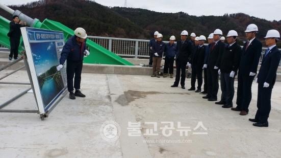 충북도의회 건설소방위원회 가뭄현장 현지 확인
